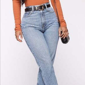 High Waist Mom Jeans